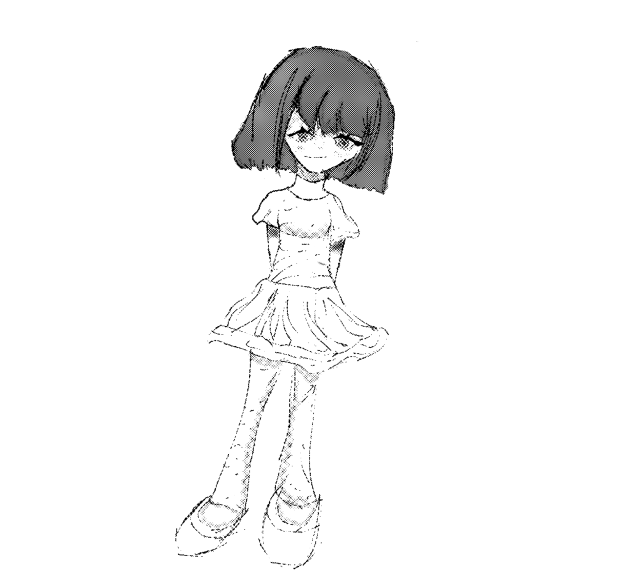 just a manga style character