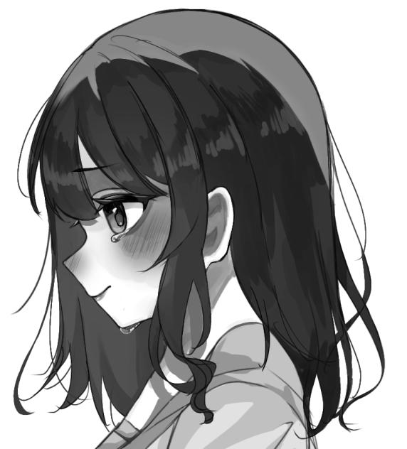 横顔