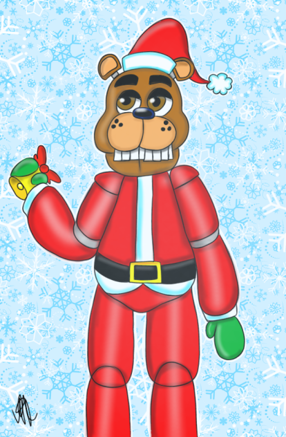 Freddy fazbear christmas 🎅🎅🎅