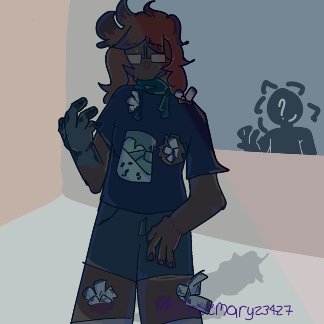 she became a monster I guess ❓