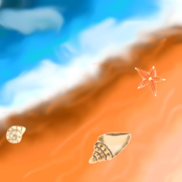 the beach - ibisPaint