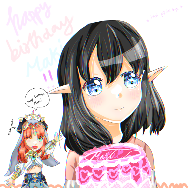 HAPPY BIRTHDAY MAKI !!!