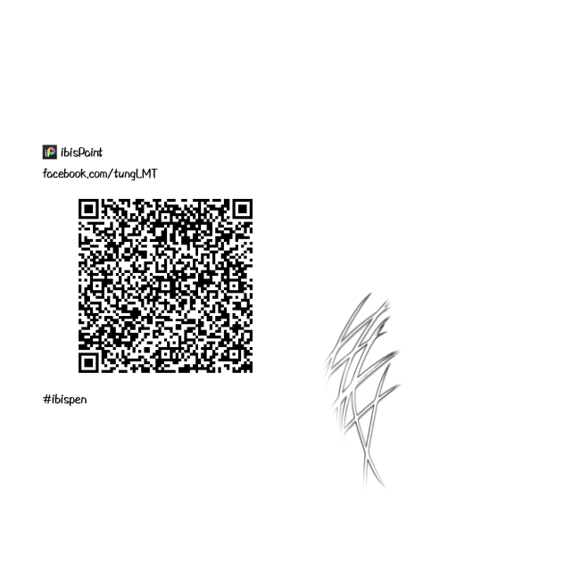 mã qr cọ vẽ tóc