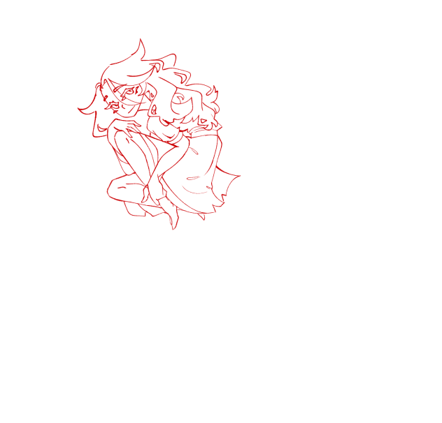 doodle and mika's lineart