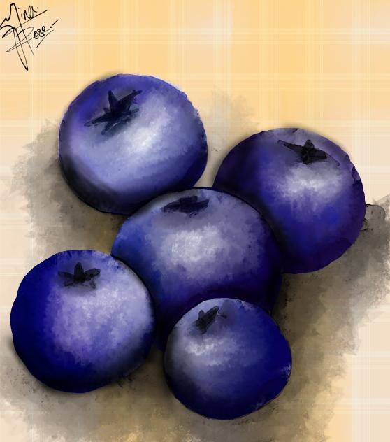 blue 🔵 berry 🫐 - ibisPaint