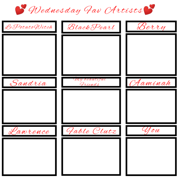 My Fav Artists(Please Join)