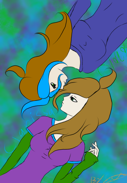 Split personality - ibisPaint