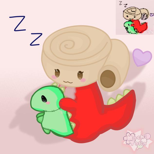 Silly Dinosnore DW Fanart 🦖🛏💤