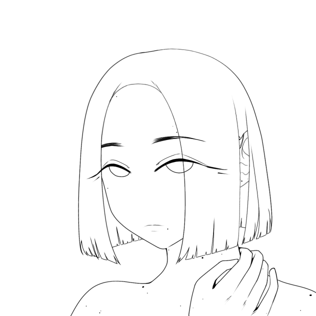 Short Hair Cut - ibisPaint