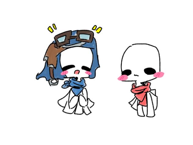 ハピガスちゃんとガストちゃん
