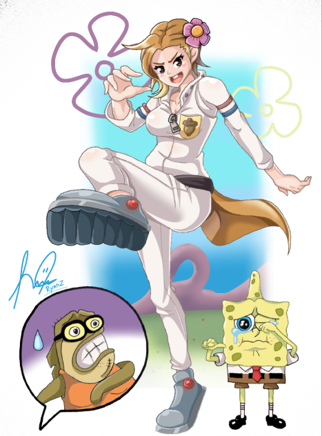 Sandy Cheeks Fanart
