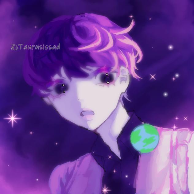 redraw my old art- 'Born to be a star'