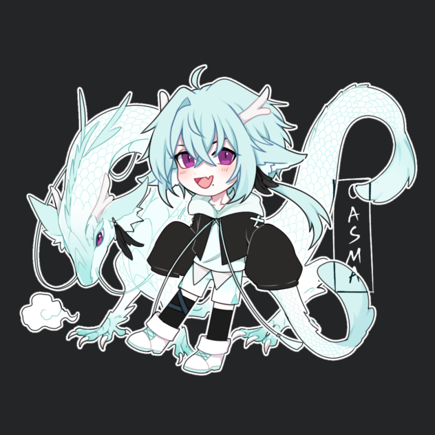 My new mascot 🐲💧