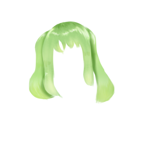 LimeMatcha Pixietails Hair
