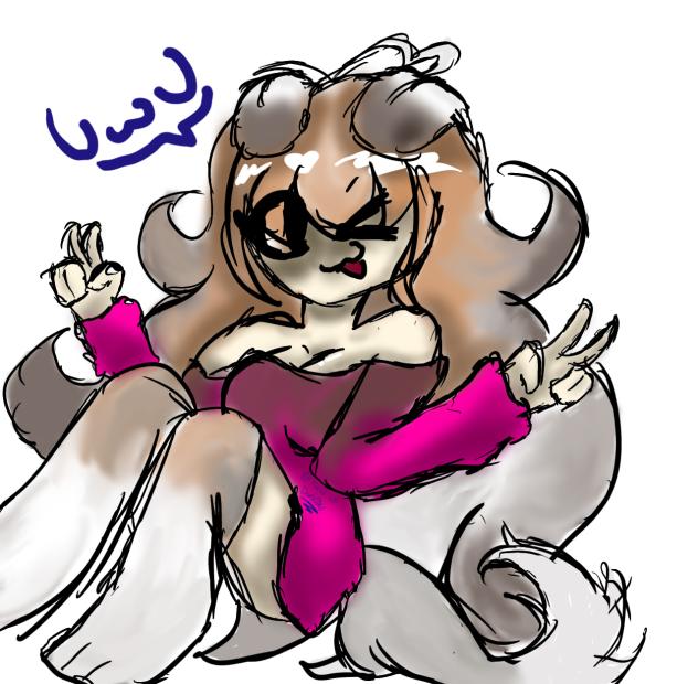 Kawii dog girl