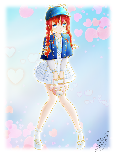 Waiting girl