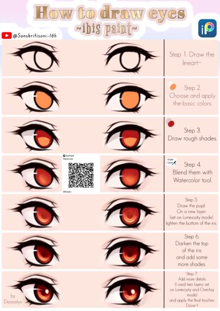 How to draw 8 (eyes)