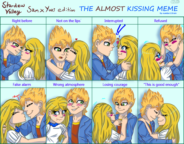 Almost Kissing, but Not Quite