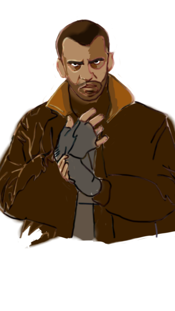 Niko Bellic from gta 4