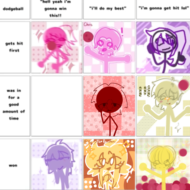 Dodgeball stickman collab!