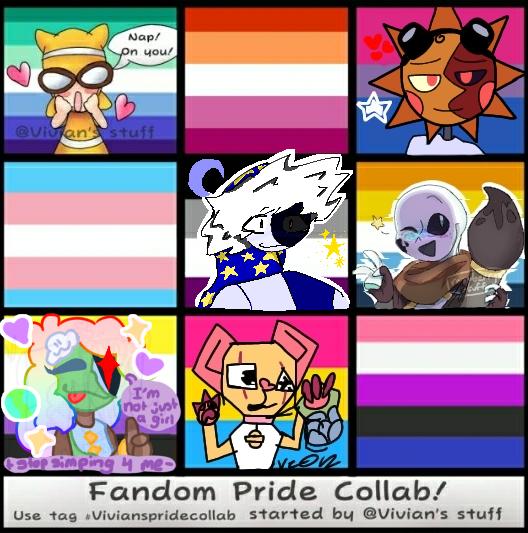 FANDOM PRIDE COLLAB!! - ibisPaint