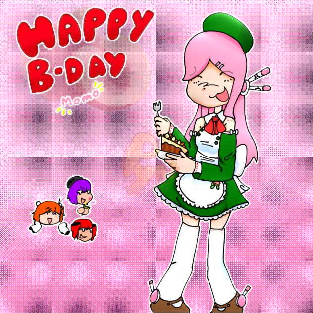 Momone Momo's Birthday!