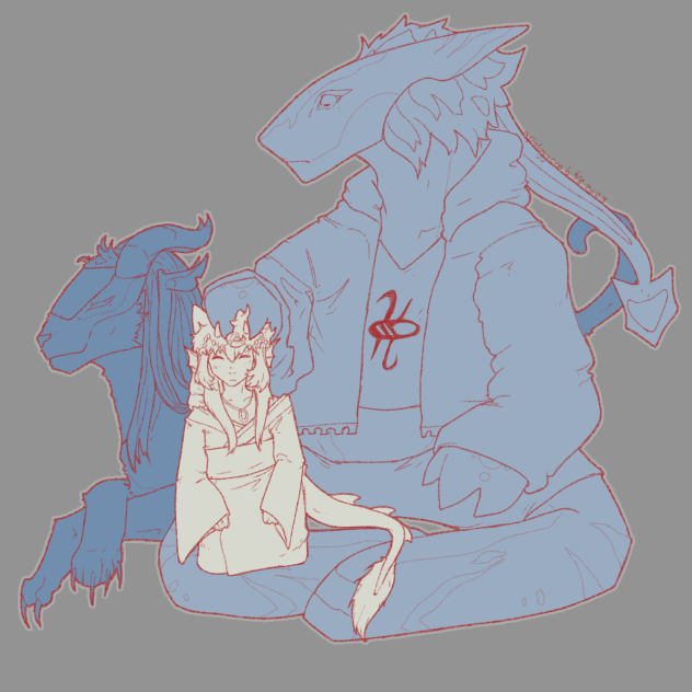 3 bbs hanging out