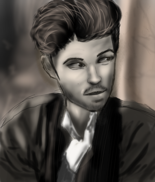 Drawing a man