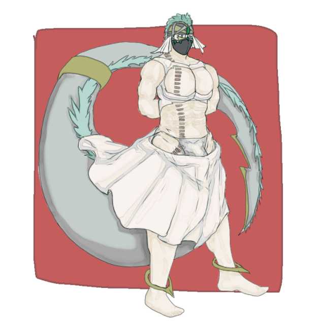 ムキムキガーディアン的な人