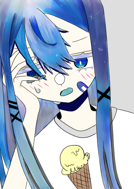 夜空少女の💧