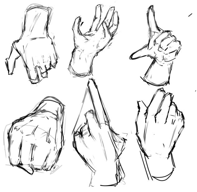 Hand practice - ibisPaint