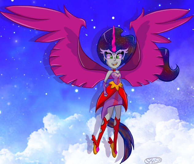 Darkside Nebula (Evil Moon Glance)