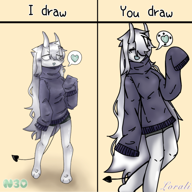 I draw you draw with IT'sN30TM3!