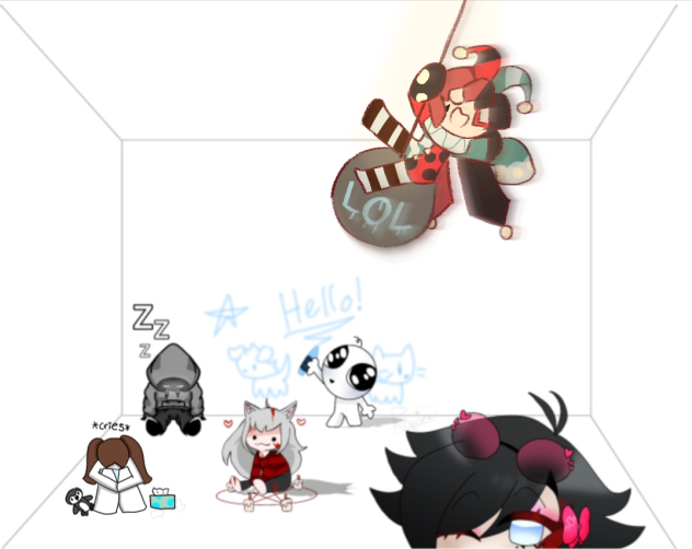 collab with 5 other ppl-