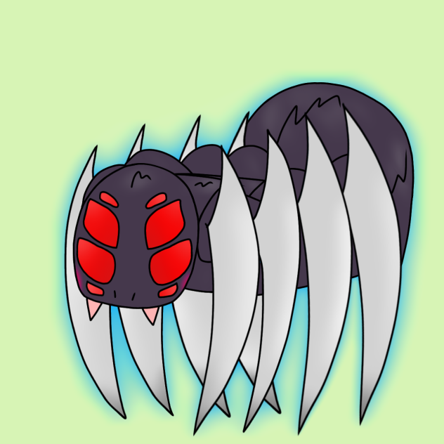 Arakoa. The temporary queen. Side char
