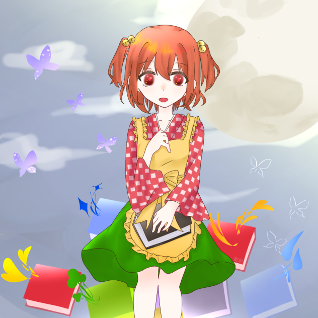 リク絵の小鈴ちゃん！