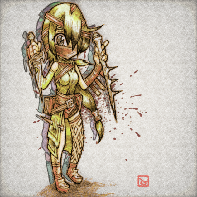 アサシンさんステンドグラス