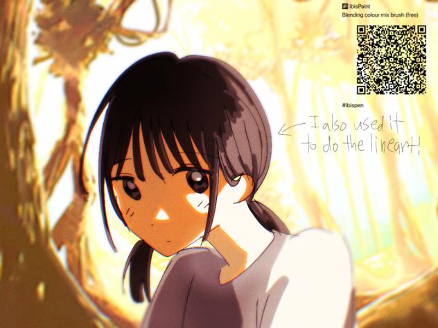 blending lineart colouring brush (free)