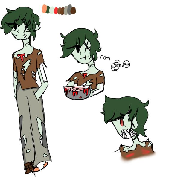 A zombie 🧟‍♀️ boi