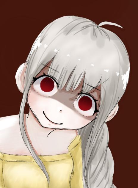 Creepy smile
