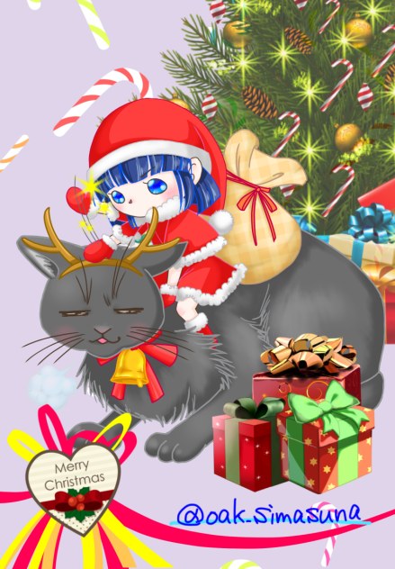 小さいよどみさん「クリスマスのサンタが行く！」
