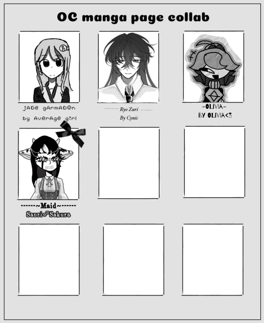 OC manga page collab