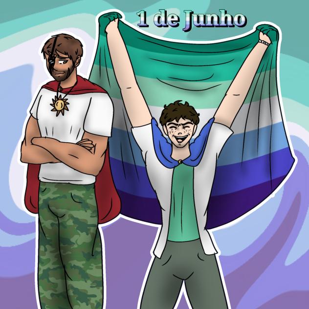 Feliz mês do orgulho! (gay)