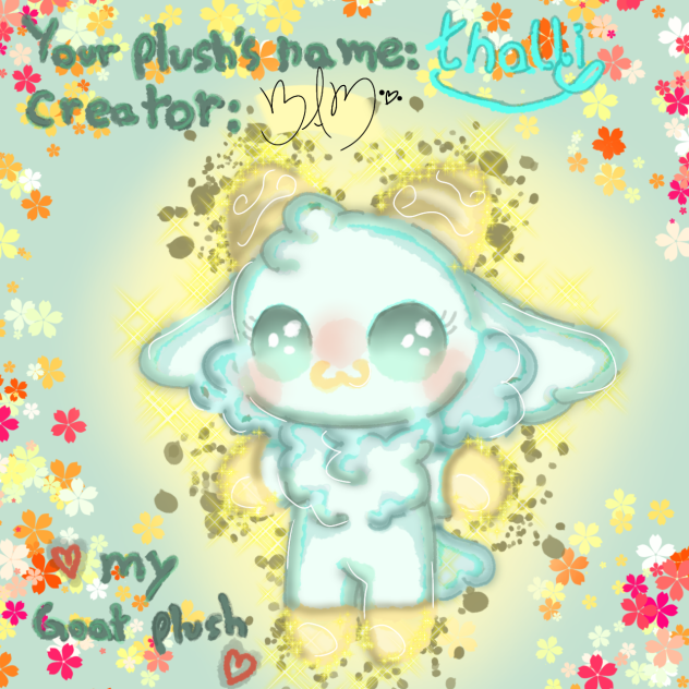 my goat plush🐐💕 - ibisPaint