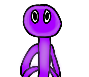 purple rainbow friends