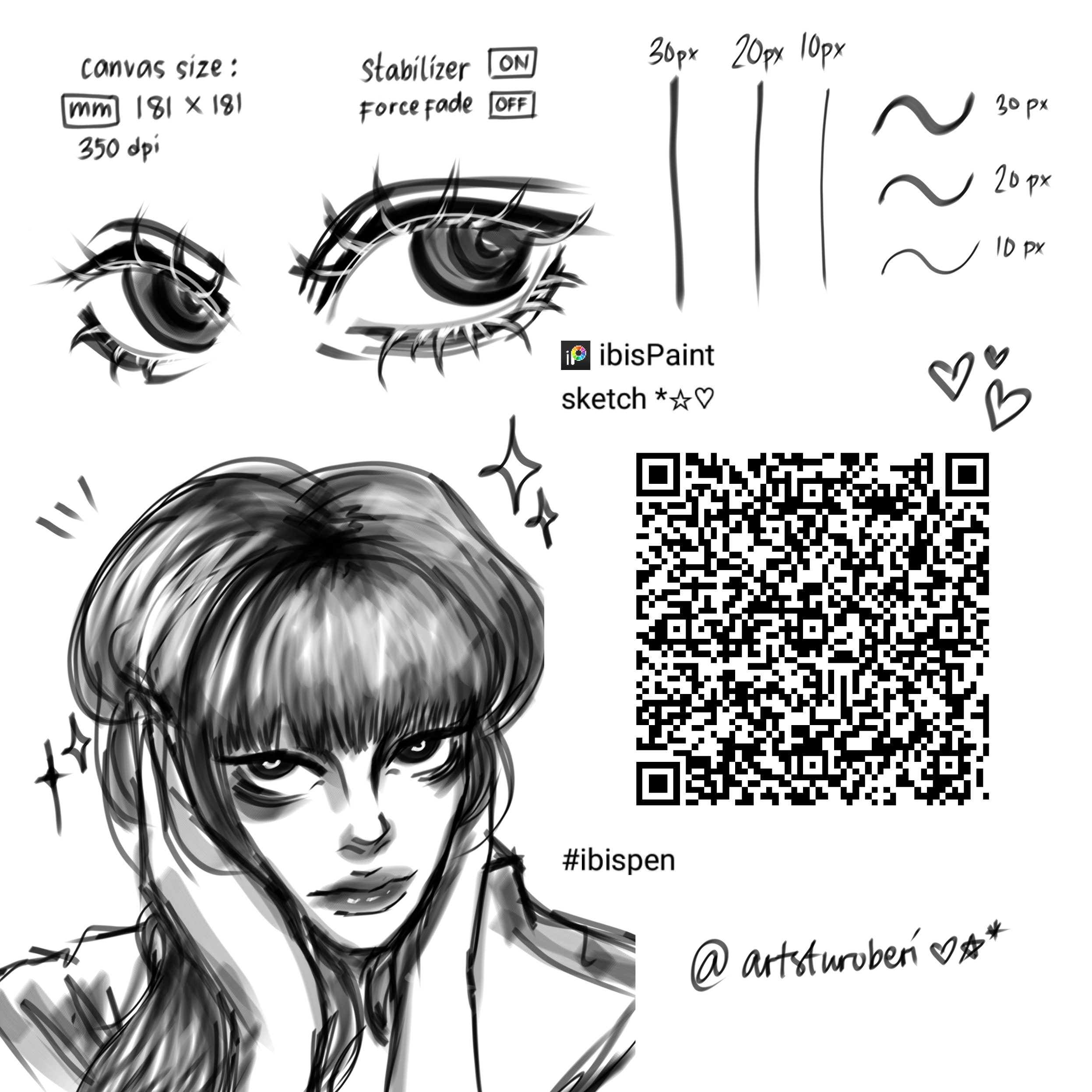 Brush for sketching n stuff ibisPaint