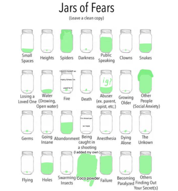 Jar of fears