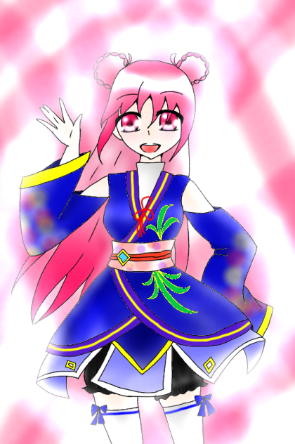 マユさんにAngelic Angelの服着せてみた