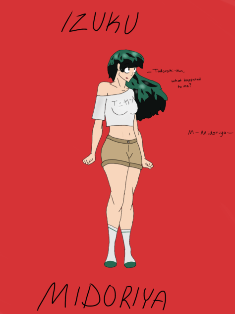 Gender swap deku