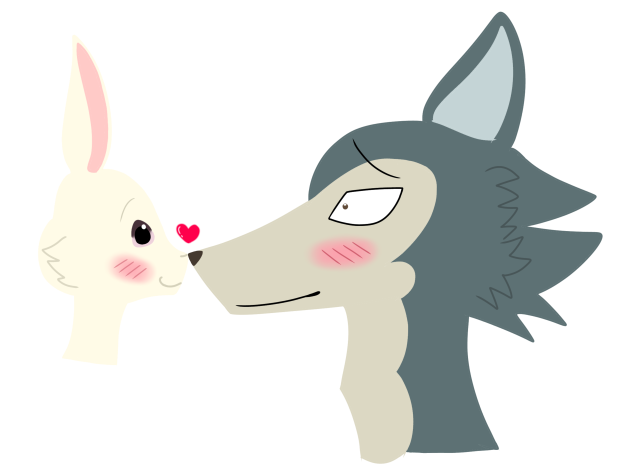 Legoshi x Haru 😩🐺🐰
